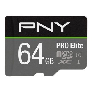PNY Technologies Karta pamięci PNY PRO Elite microSDXC 64GB
