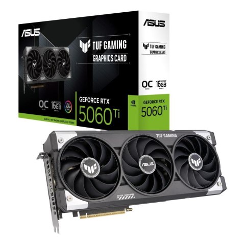 ASUS ASUS TUF Gaming TUF-RTX5060TI-O16G-GAMING NVIDIA GeForce RTX 5060 Ti 16 GB GDDR7