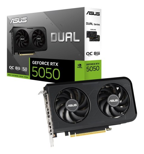 ASUS Karta graficzna ASUS Dual NVIDIA GeForce RTX 5050 8GB OC 90YV0N72-M0NA00