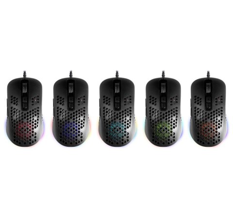 Defender DEFENDER MYSZ PRZEWODOWA GAMINGOWA SHEPARD GM-620L OPTIC 12800 DPI 7P PODŚWIETLENIE RGB 52620