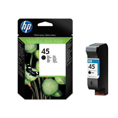 Hewlett-Packard HP 45 1 szt. Oryginalny Czarny