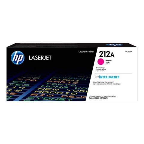 Hewlett-Packard Oryginalny wkład z purpurowym tonerem HP 212A do drukarki LaserJet