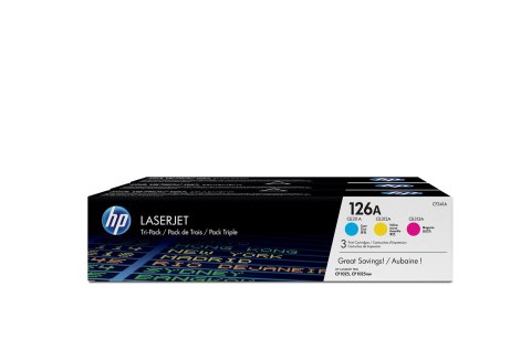 Hewlett-Packard TONER CARTRIDGE 126A C/Y/M/TRIPLE PACK