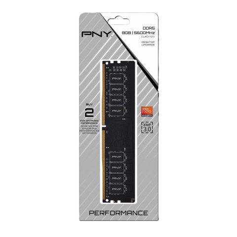 PNY Technologies Pamięć PNY Performance DDR5 8GB 5600MHz CL40