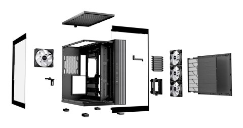 BE QUIET! OBUDOWA BE QUIET! Light Base 600 LX Black