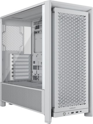 Corsair Obudowa CORSAIR Geh Midi FRAME 4000D Mid-Tower, Biały