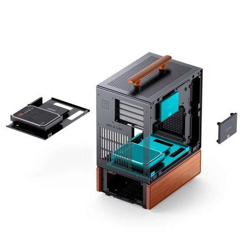 Jonsbo Obudowa PC Jonsbo T7, Midi-Tower, mATX, Szkło hartowane