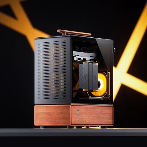 Jonsbo Obudowa PC Jonsbo T7, Midi-Tower, mATX, Szkło hartowane
