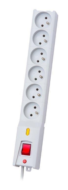 LESTAR Listwa zasilająca Lestar LX 610 3m szara