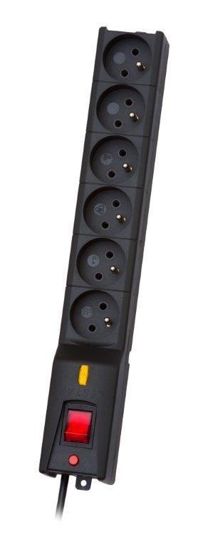 LESTAR Listwa zasilająca Lestar LX 610 5m czarna