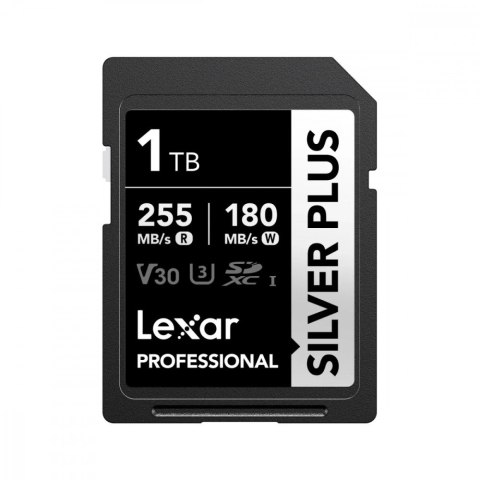 Lexar Karta pamięci PROFESSIONAL SILVER PLUS 1TB SDXC UHS-I 205MB/s