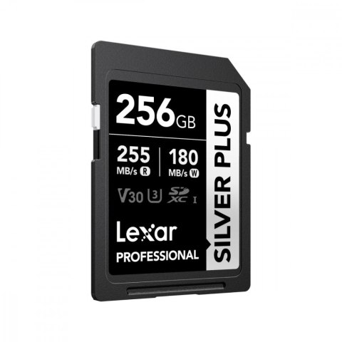 Lexar Karta pamięci PROFESSIONAL SILVER PLUS 256GB SDXC UHS-I 205MB/s