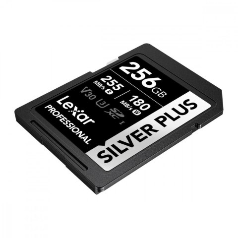 Lexar Karta pamięci PROFESSIONAL SILVER PLUS 256GB SDXC UHS-I 205MB/s