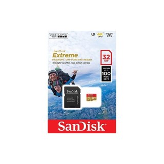 SanDisk Karta pamięci Extreme microSDHC 32GB 100/60 MB/s A1 V30 GoPro