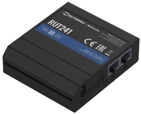 TELTONIKA Router LTE RUT241 (Cat 4), 4G, WiFi, Ethernet