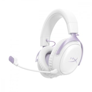 HyperX Zestaw słuchawkowy gamingowy Cloud III S bezprzewodowy lawendowy - D95DFAA