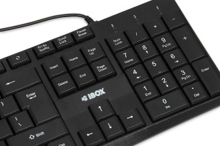 IBOX Klawiatura ERIS Black USB