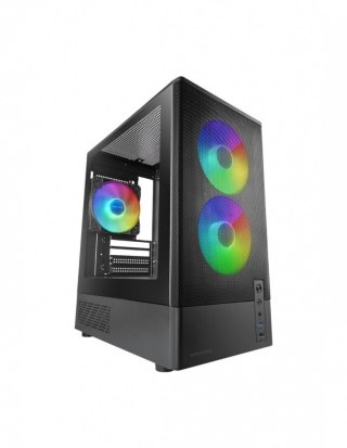 TACENS Obudowa MARS MC-ONYX Czarna mATX x3ARGB