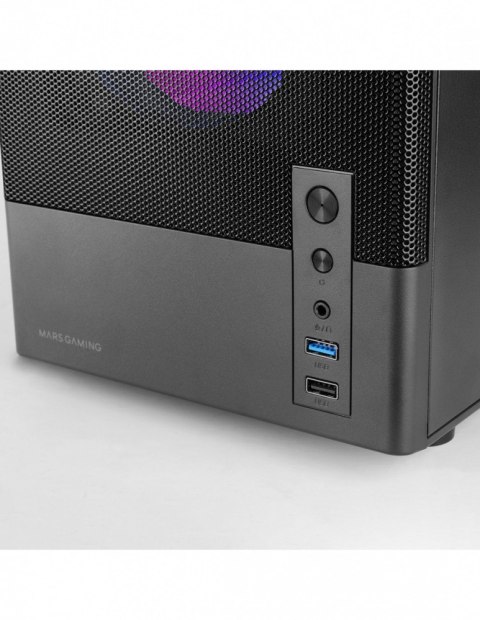 TACENS Obudowa MARS MC-ONYX Czarna mATX x3ARGB