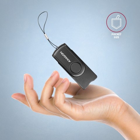 AXAGON Czytnik kart identyfikacyjnych & SD/microSD/SIM card PocketReader USB CRE-SMP2A