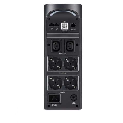 APC Zasilacz awaryjny BGM2200B-GR Back-UPS Pro, 2200VA/1320W, Tower, 230V, 4xSchuko, 2xIEC C13 outlets, RGB Lights, Pure Sine