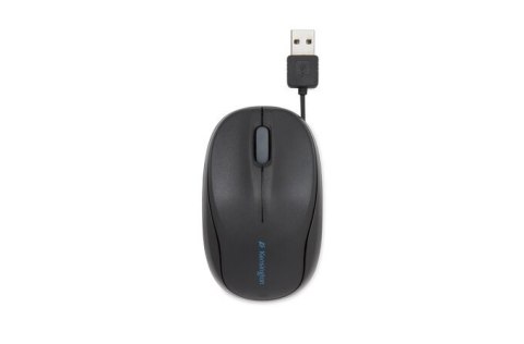 Kensington Mysz mobilna ze zwijanym przewodem Pro Fit