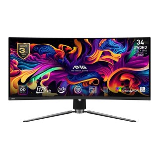 MSI Monitor MSI 34" MAG 341CQP QD-OLED 2xHDMI DP 4xUSB
