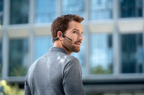 SHOKZ Słuchawki bezprzewodowe kostne Shokz OpenComm2 + adapter USB-A czarne