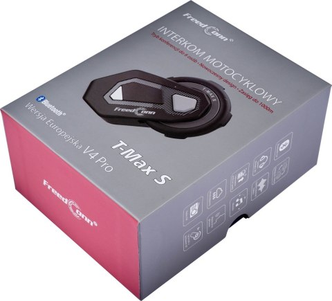 FreedConn Interkom motocyklowy FreedConn T-Max S V4 Pro Single