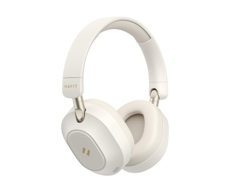 HAVIT Słuchawki bezprzew. bluetooth Havit H668BT beżowy