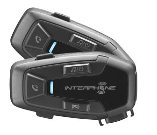 INTERPHONE Interkom motocyklowy INTERPHONE U-COM 7R, komplet na 2 kaski
