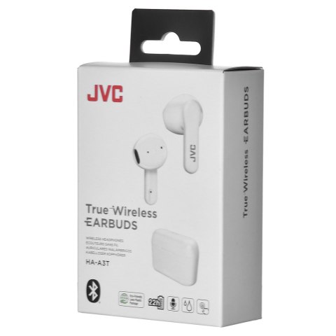 JVC Słuchawki bezprzewodowe douszne JVC HA-A3T Białe