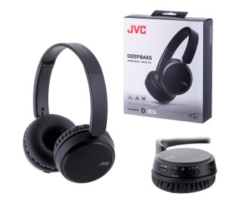 JVC Słuchawki bezprzewodowe nauszne JVC HA-S36W Czarne