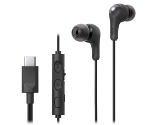 JVC Słuchawki dokanałowe JVC HA-FR9UC USB-C Czarne