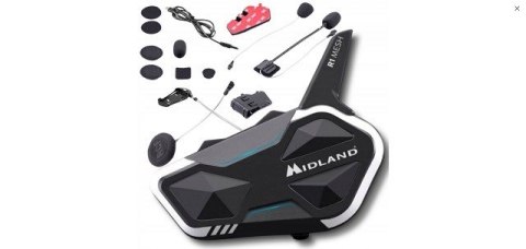 MIDLAND Interkom motocyklowy Midland R1 MESH SINGLE na 1 kask