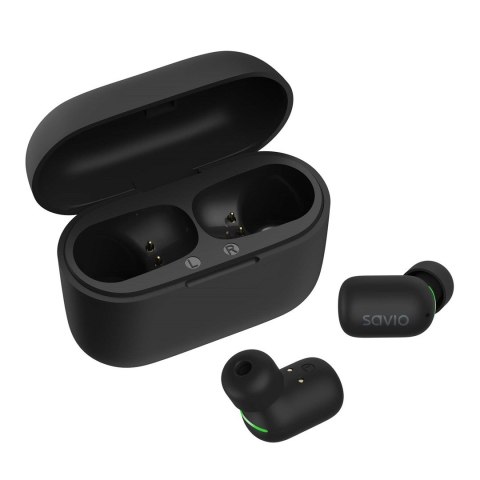 SAVIO SAVIO BEZPRZEWODOWE SŁUCHAWKI BLUETOOTH 5.1 IPX5 TWS-09