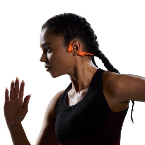 SHOKZ Słuchawki bezprzewodowe kostne Shokz OpenRun Pro 2 Mini pomarańczowe