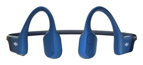 SHOKZ Słuchawki bezprzewodowe kostne Shokz OpenRun USB-C niebieskie