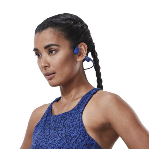 SHOKZ Słuchawki bezprzewodowe kostne Shokz OpenRun USB-C niebieskie