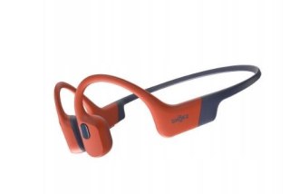 SHOKZ Słuchawki bezprzewodowe kostne Shokz OpenSwim Pro czerwone