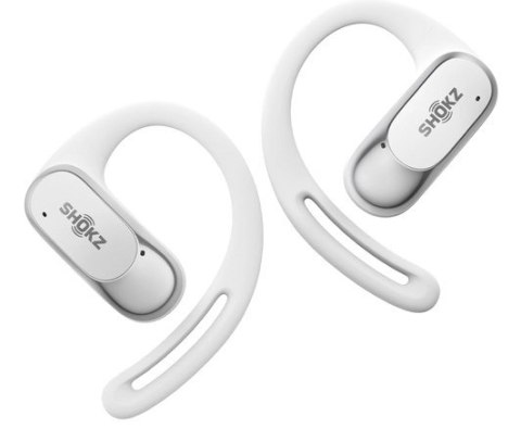 SHOKZ Słuchawki douszne bezprzewodowe Shokz OpenFit Air białe