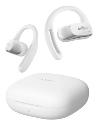 SHOKZ Słuchawki douszne bezprzewodowe Shokz OpenFit Air białe