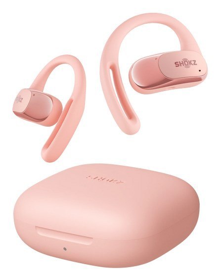 SHOKZ Słuchawki douszne bezprzewodowe Shokz OpenFit Air różowe