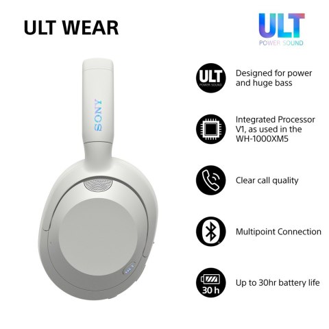 Sony Słuchawki SONY WH-ULT900NW białe
