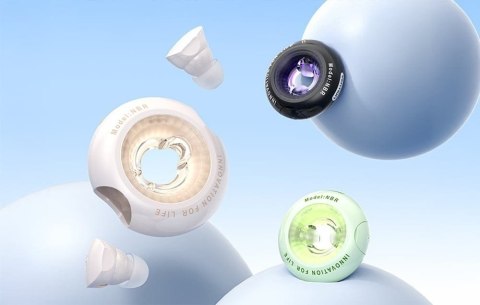 Vention Bezprzewodowe słuchawki douszne Vention Donut-Shaped BT 5.3 IPX4 czarne
