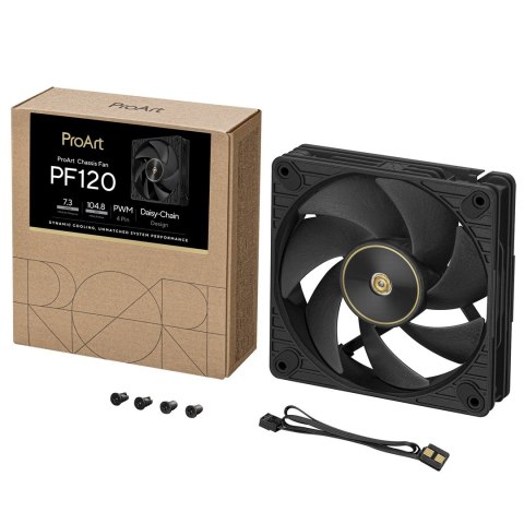 ASUS Wentylator ASUS PROART PF120 FAN PWM BLACK