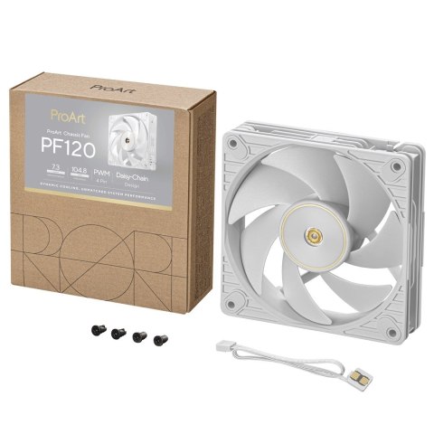 ASUS Wentylator ASUS PROART PF120 FAN PWM WHITE