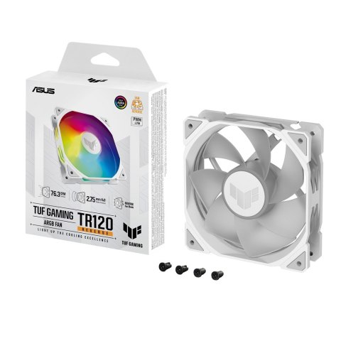 ASUS Wentylator ASUS TUF GAMING TF120 ARGB REVERSE WHITE