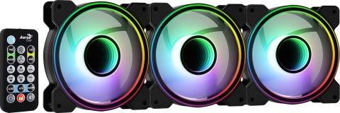 Aerocool Wentylator + Hub AEROCOOL PGS MIRAGE 12 ARGB PRO (3x120)