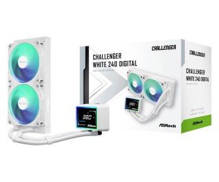 Asrock Chłodzenie ASRock Challenger White 240 Digital